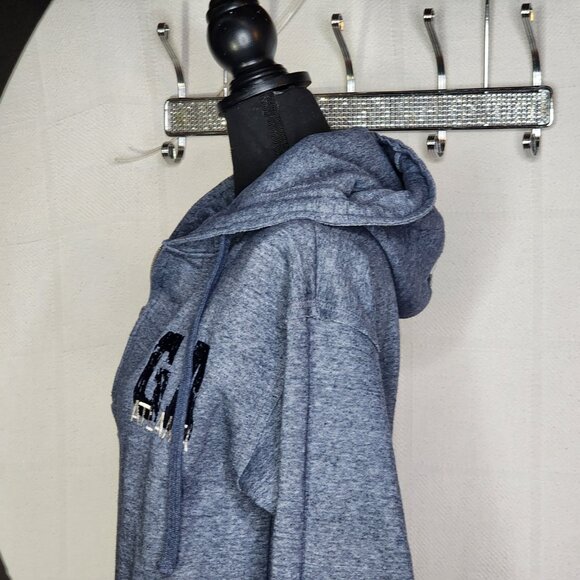 Ragwear U.S.A. Cotton Poly LS 1/4 Zip Pullover Atlanta GA Fleece Lined Hoodie M - Picture 12 of 16